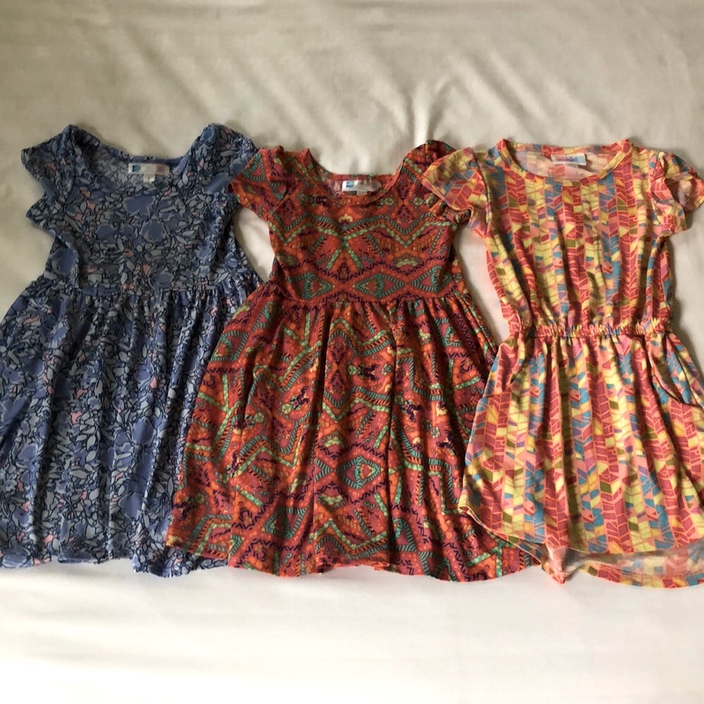 LuLaRoe DotDotSmile Dress Bundle - Classic & Mae
